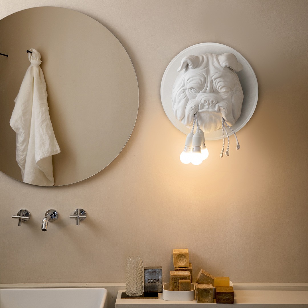 Karman AP191 BB INT AMSTERDAM настенный светильник бульдог серый матовый 118700 - Вид №2