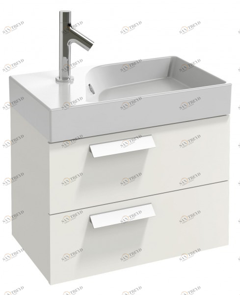EB1300-E10 Мебель под раковину-столешницу 60 см, 2 выдвижных ящика Jacobdelafon RYTHMIK Santreyd