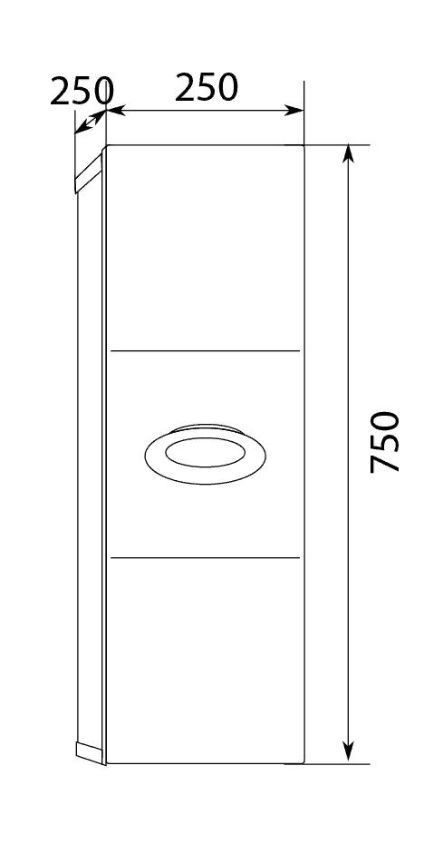 У73022 Пенал Bonne 25П 1д. Cappuccino L 1 Marka Art - Вид №1