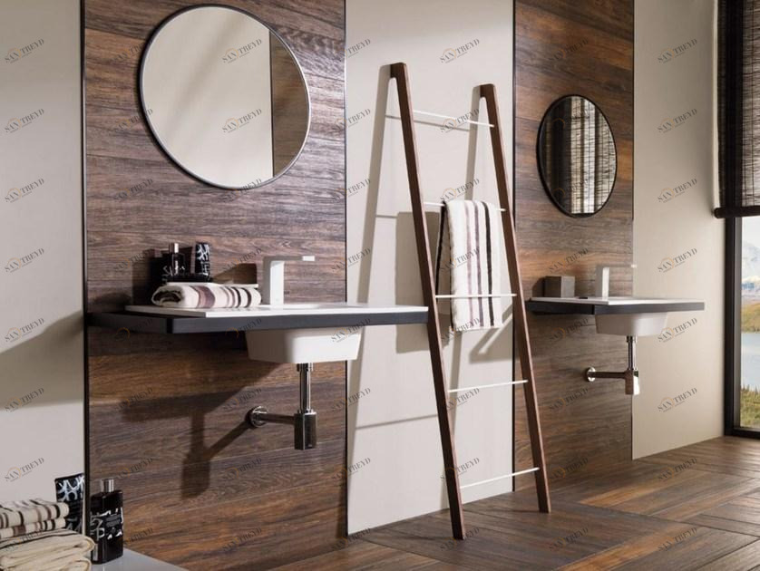 Подвесная раковина настенная овальная KRION Modul белая sun-id-1390121