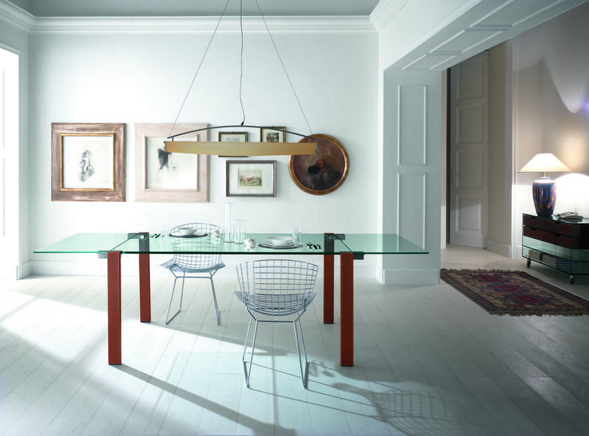 Tonelli Design Раздвижной стеклянный стол sun-id-1373537 - Вид №1