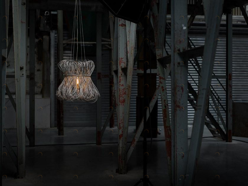 Quasar Металлический светодиодный подвесной светильник Cloche sun-id-1412673