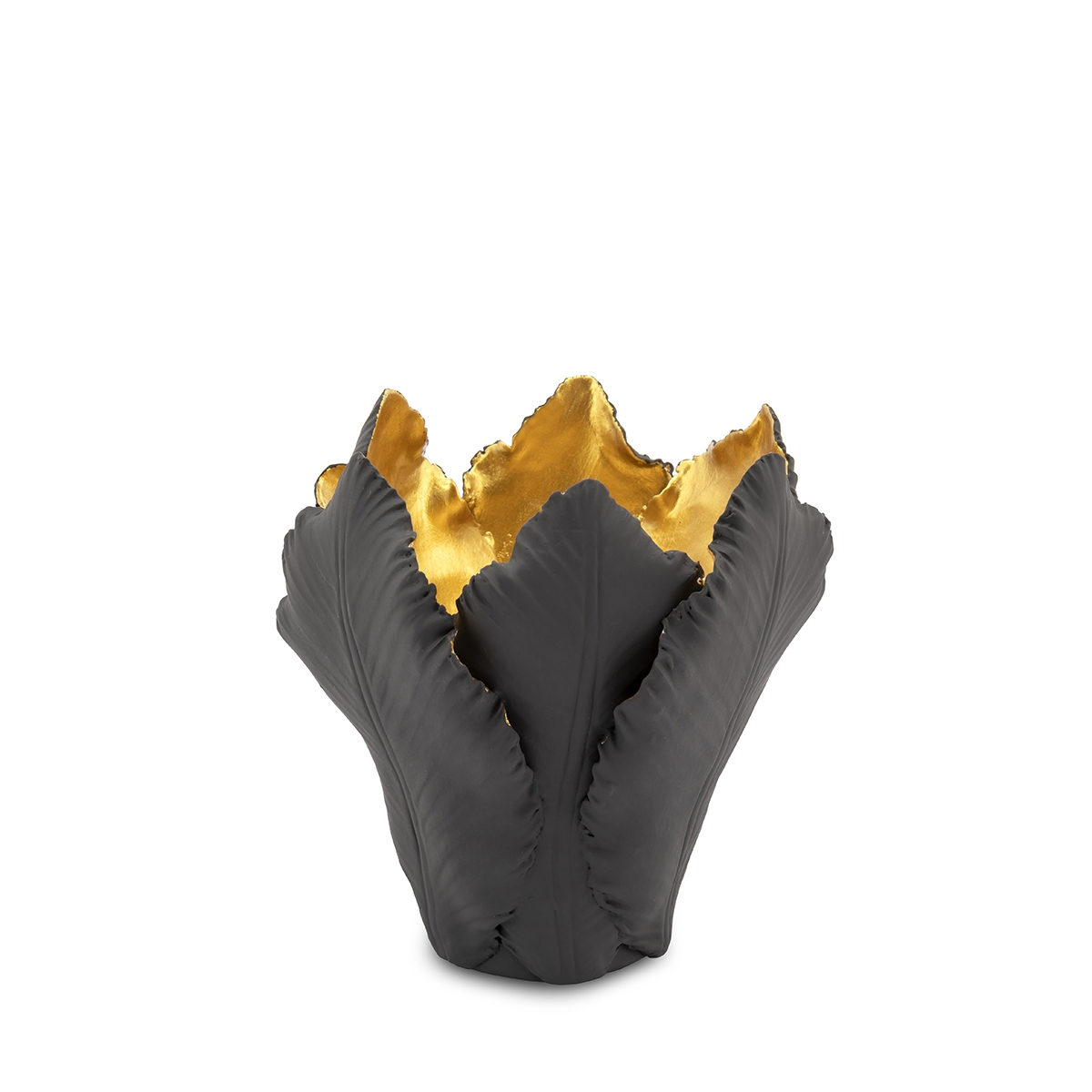 300049-GG ABHIKA ПОДСВЕЧНИК ТЮЛЬПАН GREY/GOLD  - Вид №7