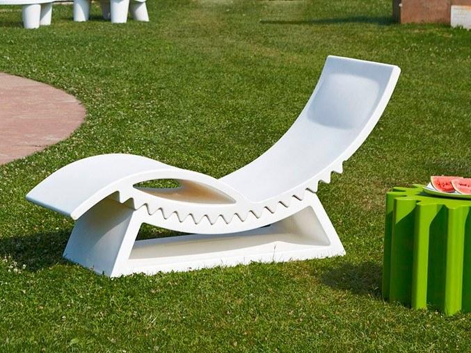 SLIDE Шезлонг из полиэтилена Tac sun-id-1462040 - Вид №1