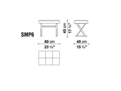Кожаная мягкая скамья Maxalto пафос ARCH-00034569 - Вид №3