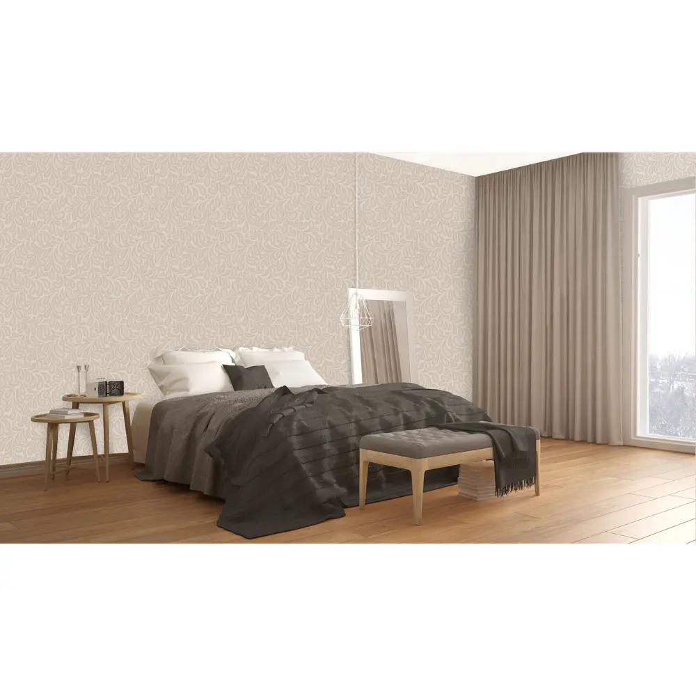 Обои флизелиновые Орни 1.06х10 м цвет розовый ED 1091-02 ORNAMY Орнелла STLM-2033028 - Вид №2