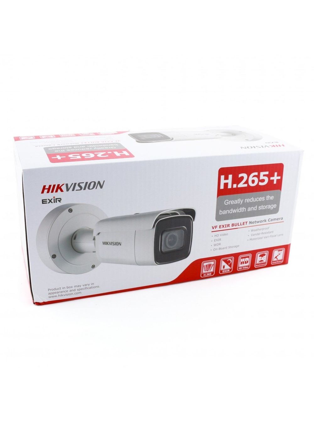 DS-2CD2623G0-IZS 2мп уличная цилиндрическая ip-камера с exir-подсветкой до 50м 1/2.8" progressive scan cmos; моторизированный вариообъектив 2.8-12мм; угол обзора 110°~31°; механический ик-фильтр; 0.01лк@f1.2; сжатие h.265/h.265+/h.264/h.264+/mjpeg; тройно Santreyd  - Вид №8