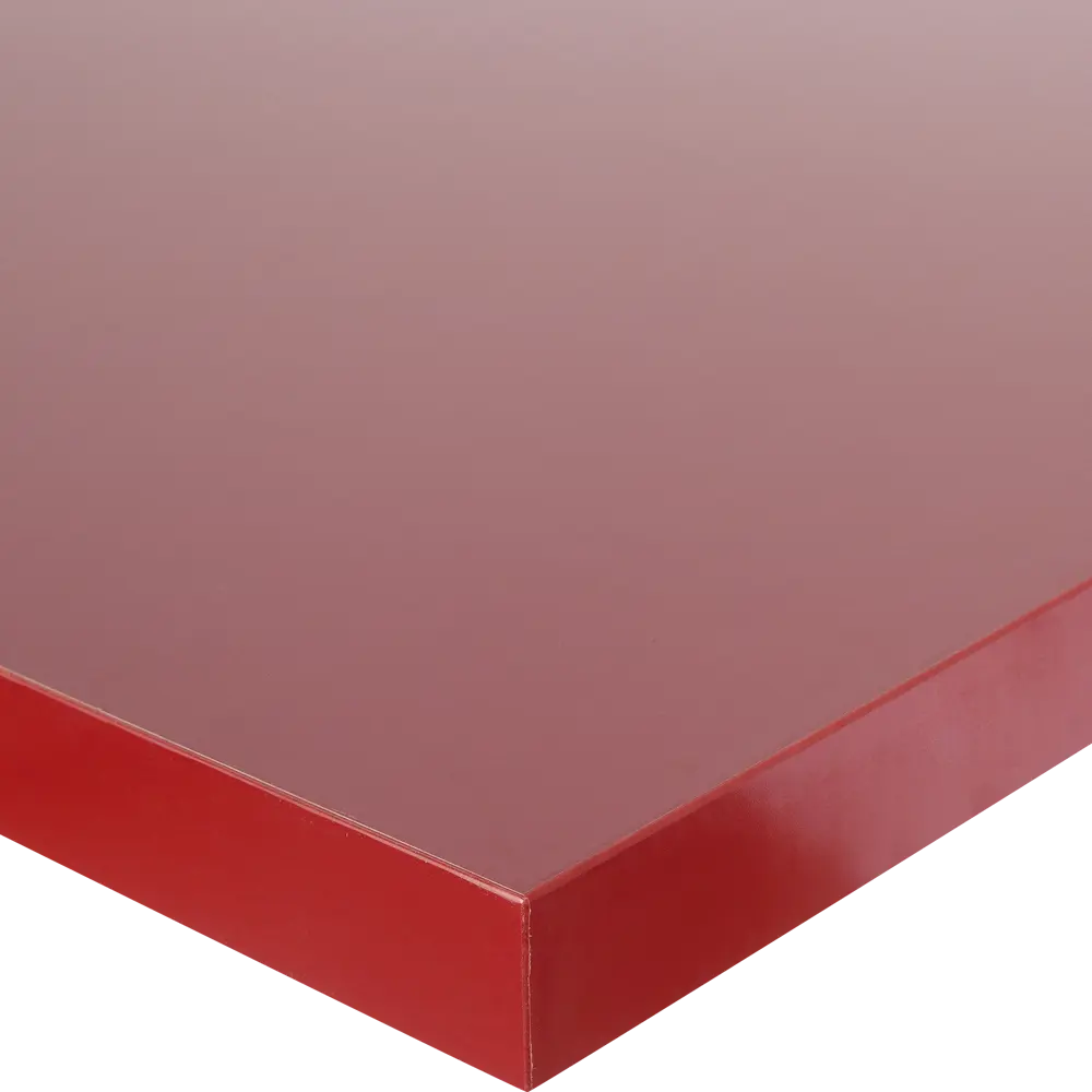Столешница Анна 120x4x80 см ЛДСП/пластик цвет красный 82142104 STLM-2048355 DELINIA  - Вид №2
