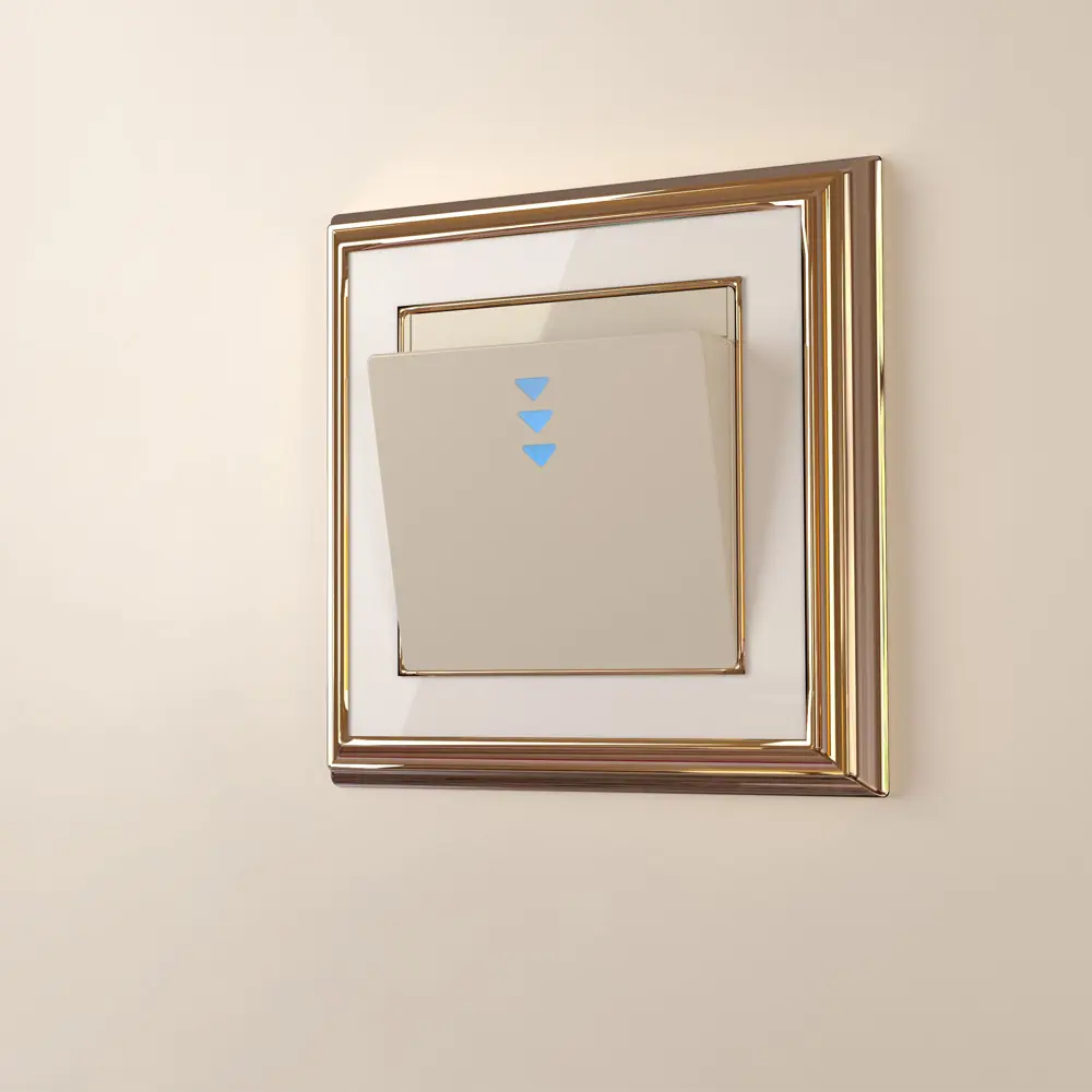 Выключатель карточный встраиваемый Werkel 1 клавиша цвет слоновая кость STLM-2050320 - Вид №1