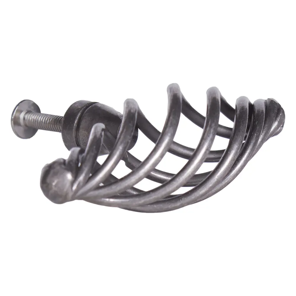 Мебельная ручка-кнопка Larvij бронза LAMPLANDIA STLM-2061289 - Вид №1