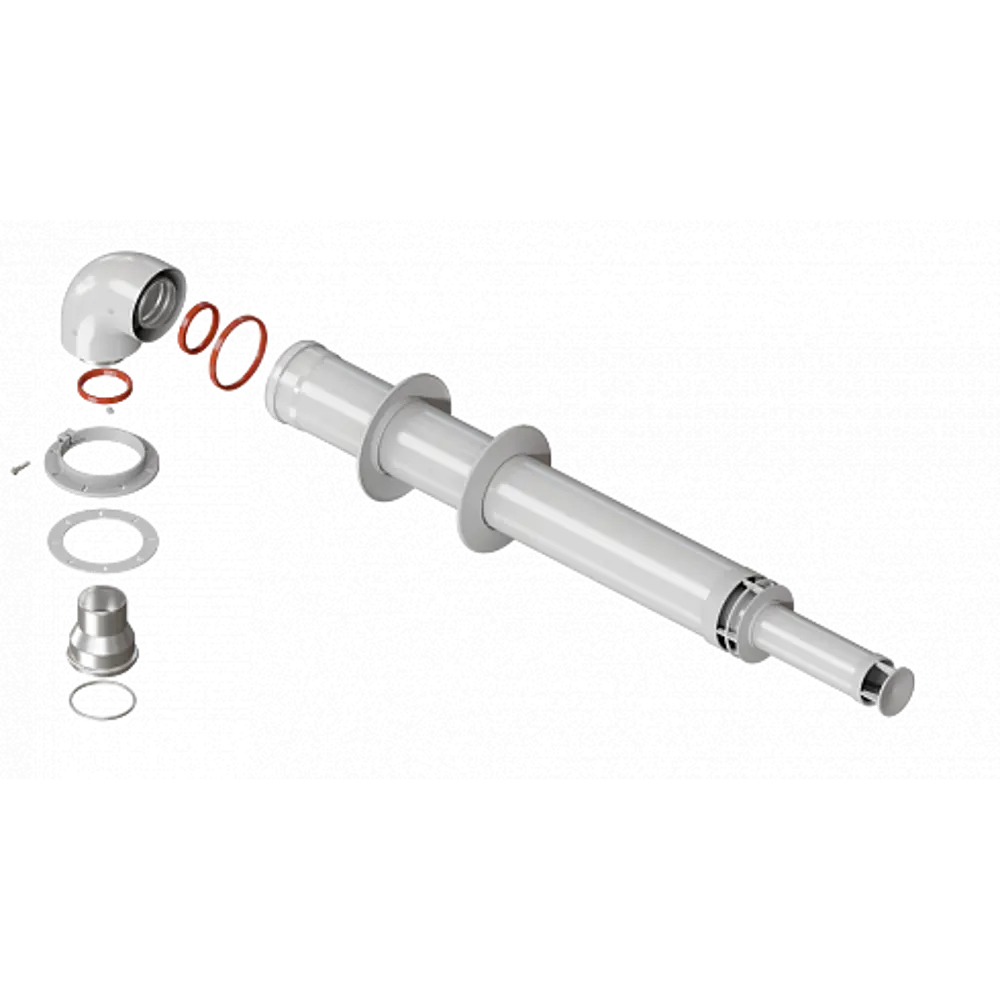 Дымоход Royal Thermo Антилёд комплект 60x100 мм 85174063 STLM-2068783  - Вид №1