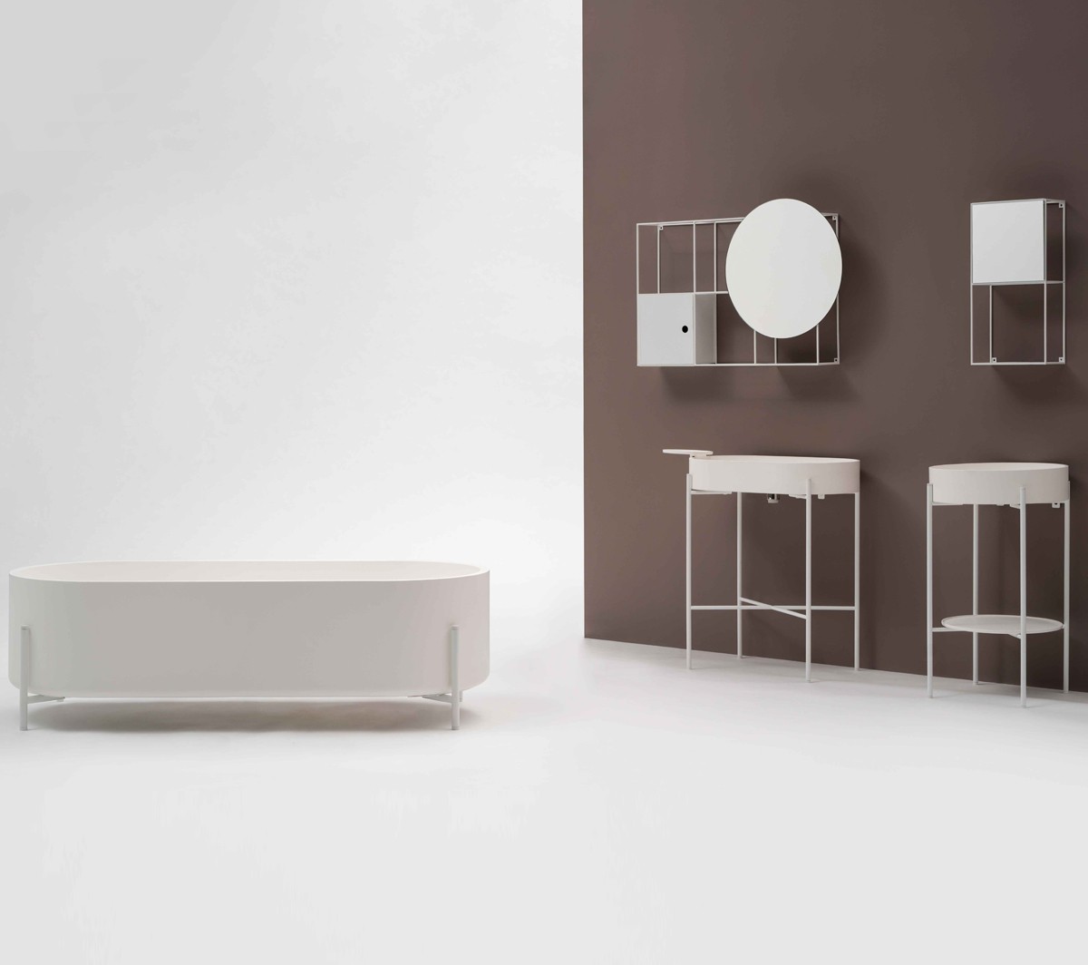 com_EXLAVSTANDBI Напольная раковина стоящая прямоугольная Ex.T Stand - Вид №7