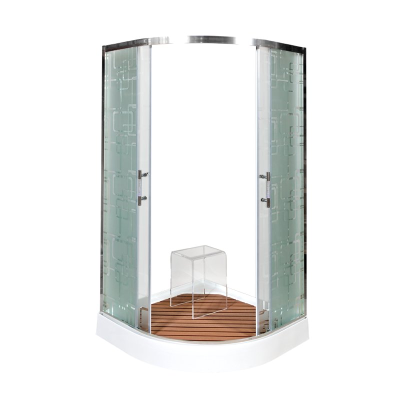 B10S LED BLACK Душевая кабина DETO Серия В Душевое ограждение С 09 - Вид №3