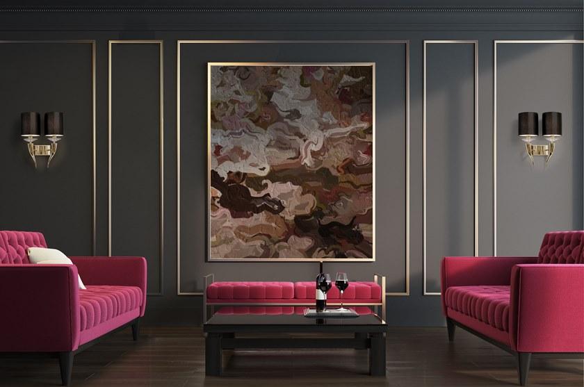 ILFARI Настенный светильник из металла непрямого света в современном стиле с фиксированным кронштейном Loving arms 11644 - Вид №1