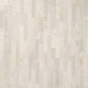 Паркетная доска Polarwood Living White Ясень (Гладкая) 2266х188 мм.