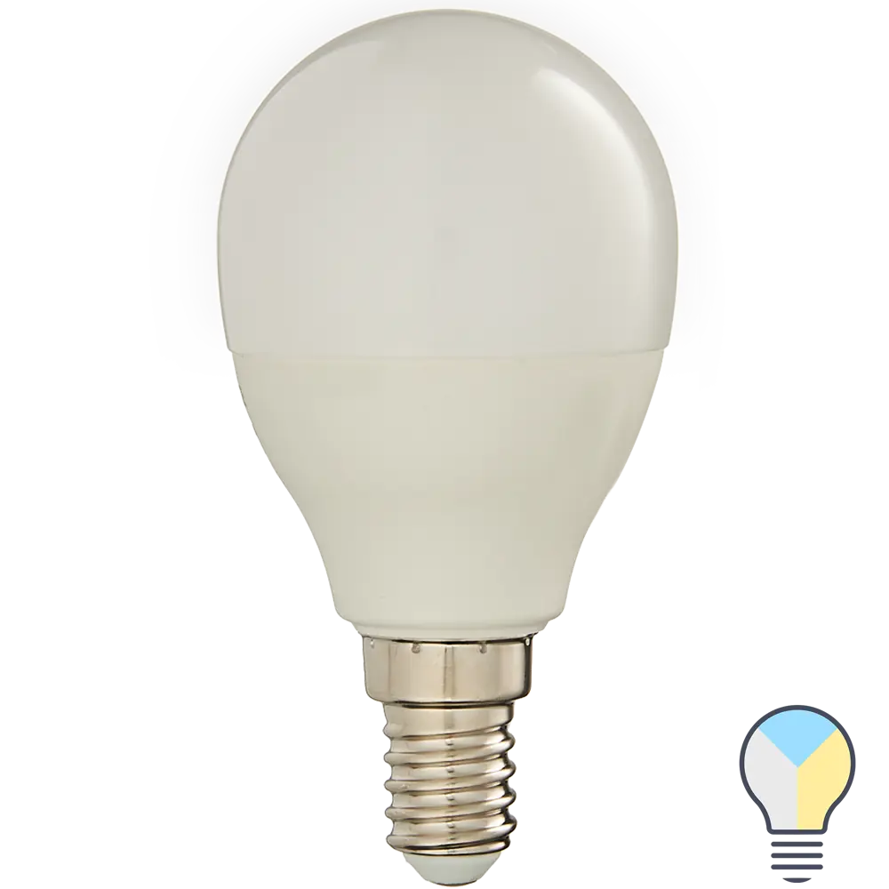 Лампа умная светодиодная Osram Smart Plus E14 220-240 В 5 Вт шар малый матовая 470 лм изменение оттенков белого 89143924 STLM-2209212 LEDVANCE 