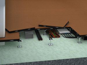 Кожаный фальшпол