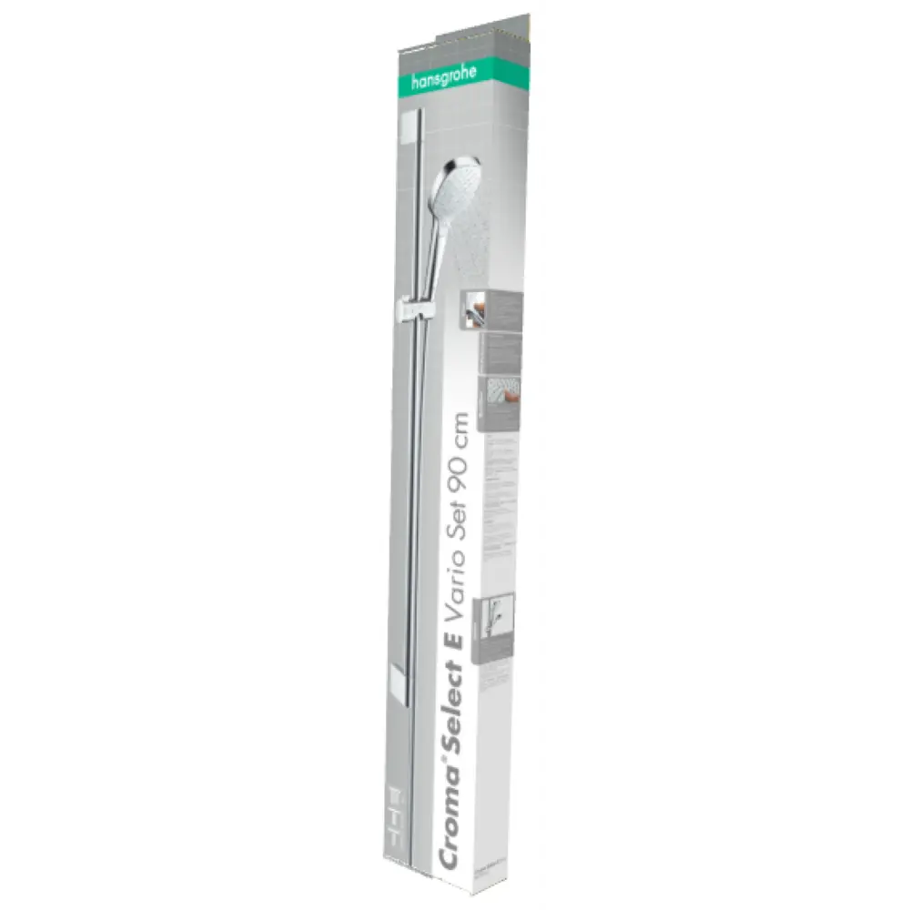 Душевая стойка Hansgrohe Croma Select E Vario 90 см 3 режима 82600625 STLM-2089429 Без серии - Вид №1