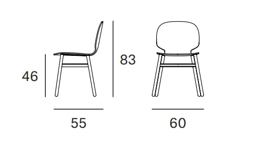 Стул из ясеня Blasco&Vila Halo ARCH-00134853 - Вид №25