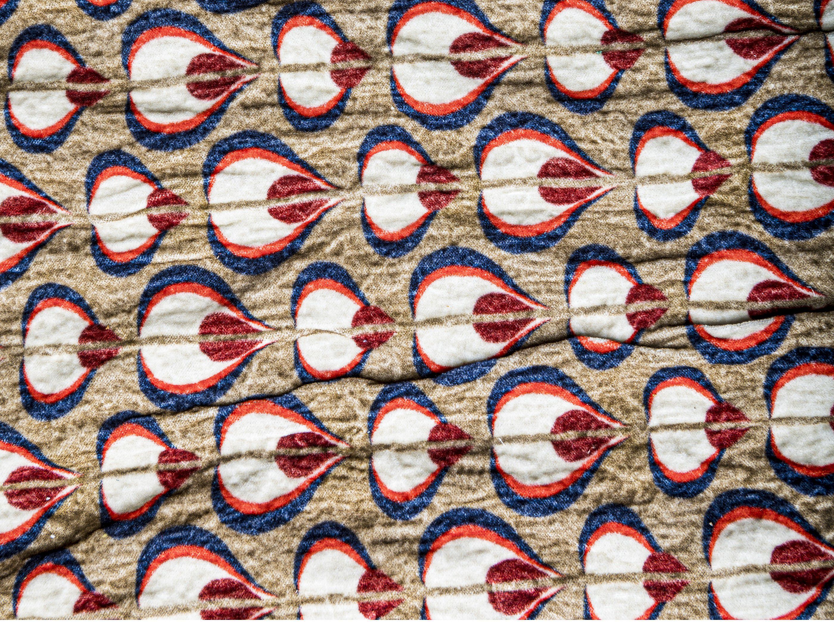 Хлопчатобумажная ткань с графическим рисунком The House of Lyria CARMENTE ARCH-00063331 - Вид №9