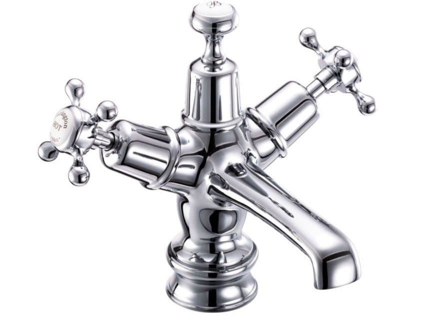 Смеситель для раковины с одним отверстием и автоматическим сливом Burlington CLAREMONT REGENT ARCH-00039229 - Вид №1