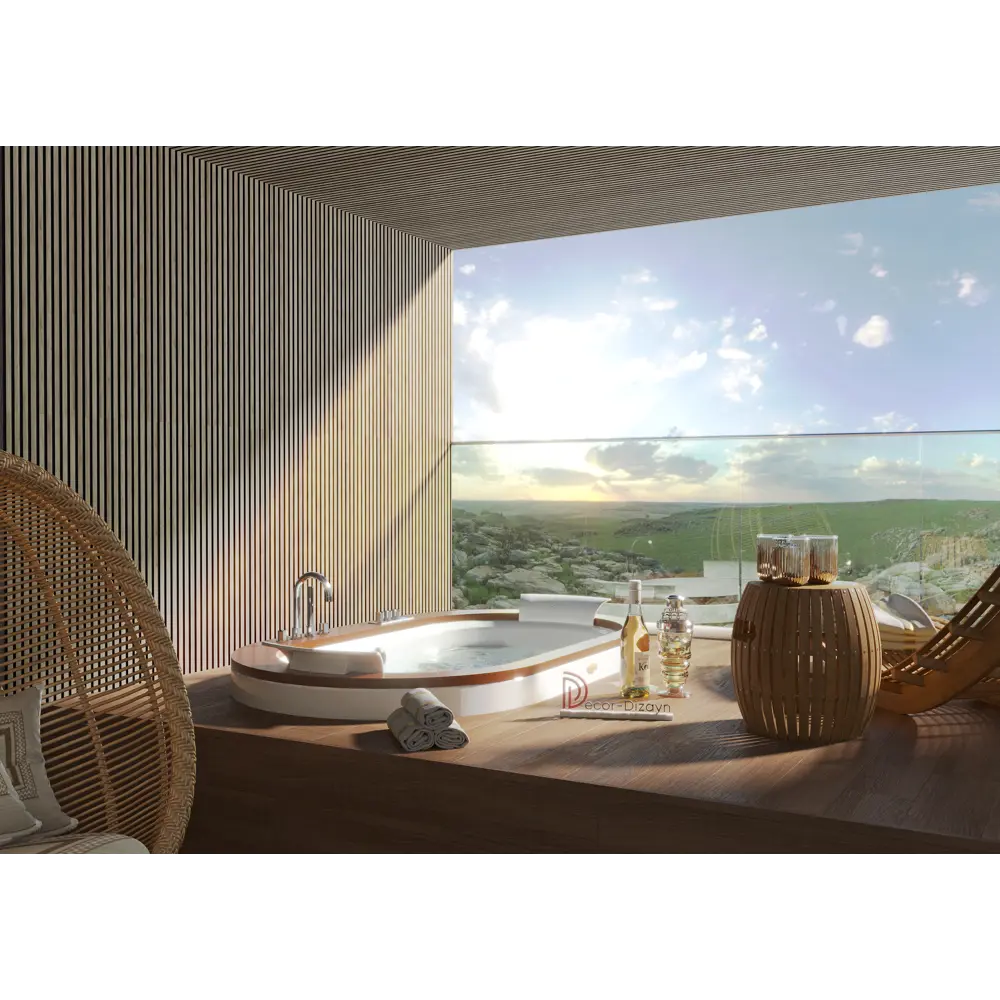 Панель стеновая Decor-Dizayn 904-65SH 10x150x3000 мм светло-коричневый 89338453 STLM-2061911  - Вид №5