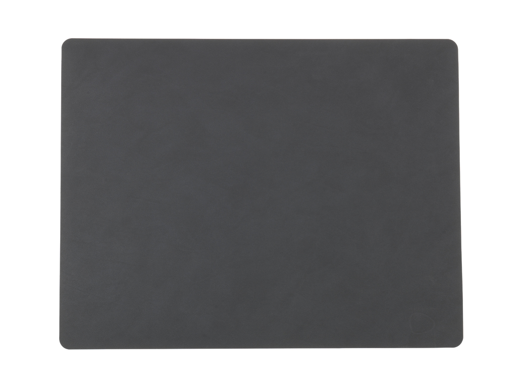 981169 NUPO anthracite подстановочная салфетка прямоугольная 35x45 см, толщина 1,6 мм;LIND DNA 