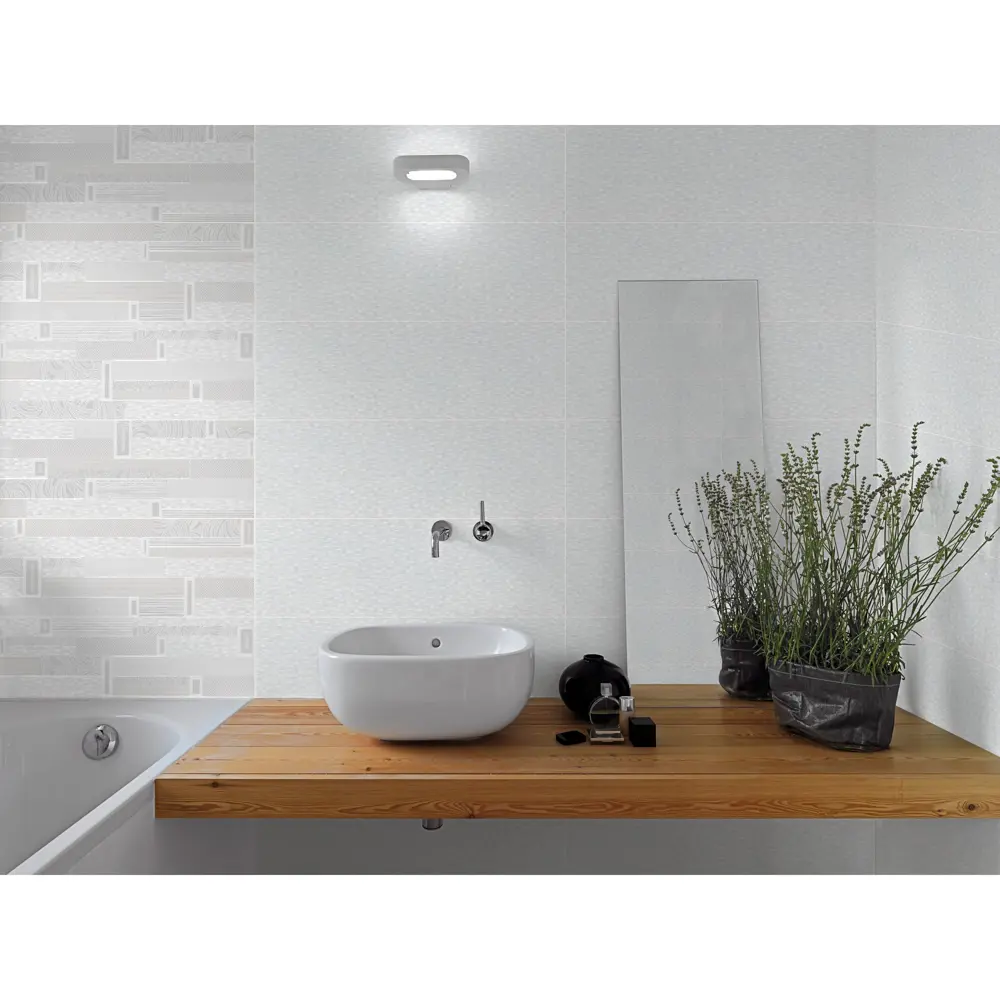 Плитка настенная Emigres Chicago Blanco 20x60 см 1.44 м² цвет белый 15632625 STLM-2142714 - Вид №4