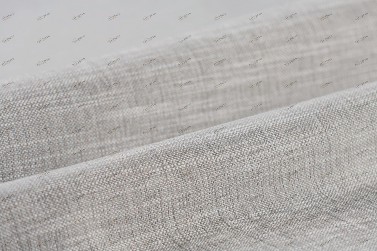 COLORISTICA Ткань мебельная  Рогожка  NEWSunday Серый Sunday col 1