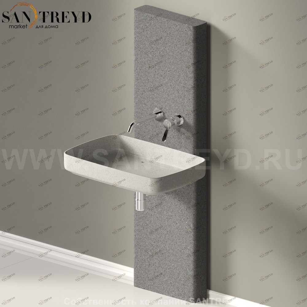 ACER094180 Пьедестал для раковины прямоугольная Agape Petra