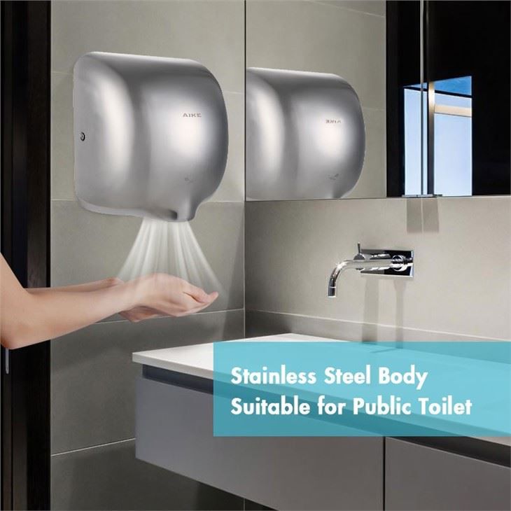 Коммерческие сушилки для рук AIKE AK2801_490  - Вид №4