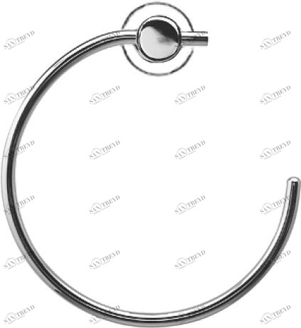 009921..00 D-Code Кольцо для полотенца Хром Duravit