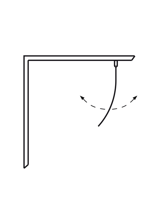 1450702 Душевная Дверь Original Round 90 Chrome Clear Glass Hafa Прозрачный  - Вид №1