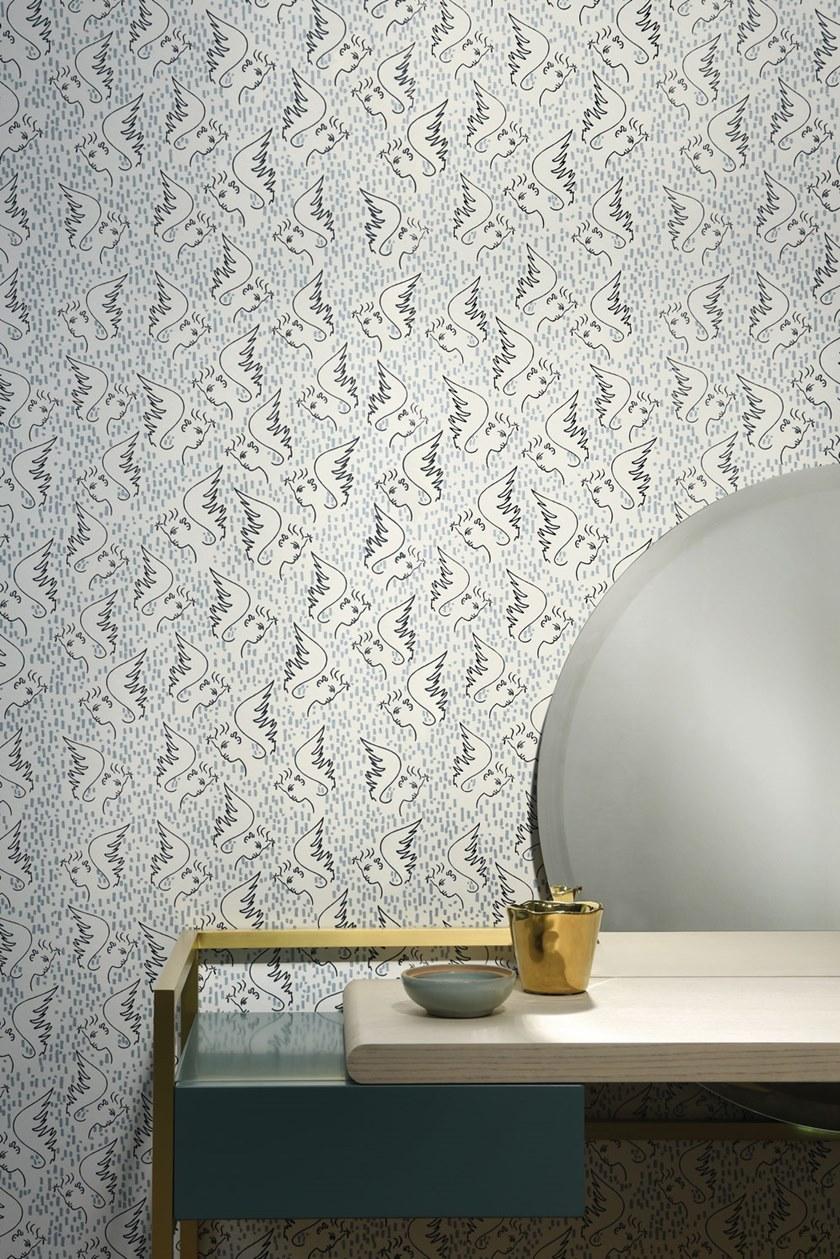 LELIEVRE Обои на флизелиновой основе с рисунком Deuxieme chapitre - jean cocteau 6466 - Вид №1