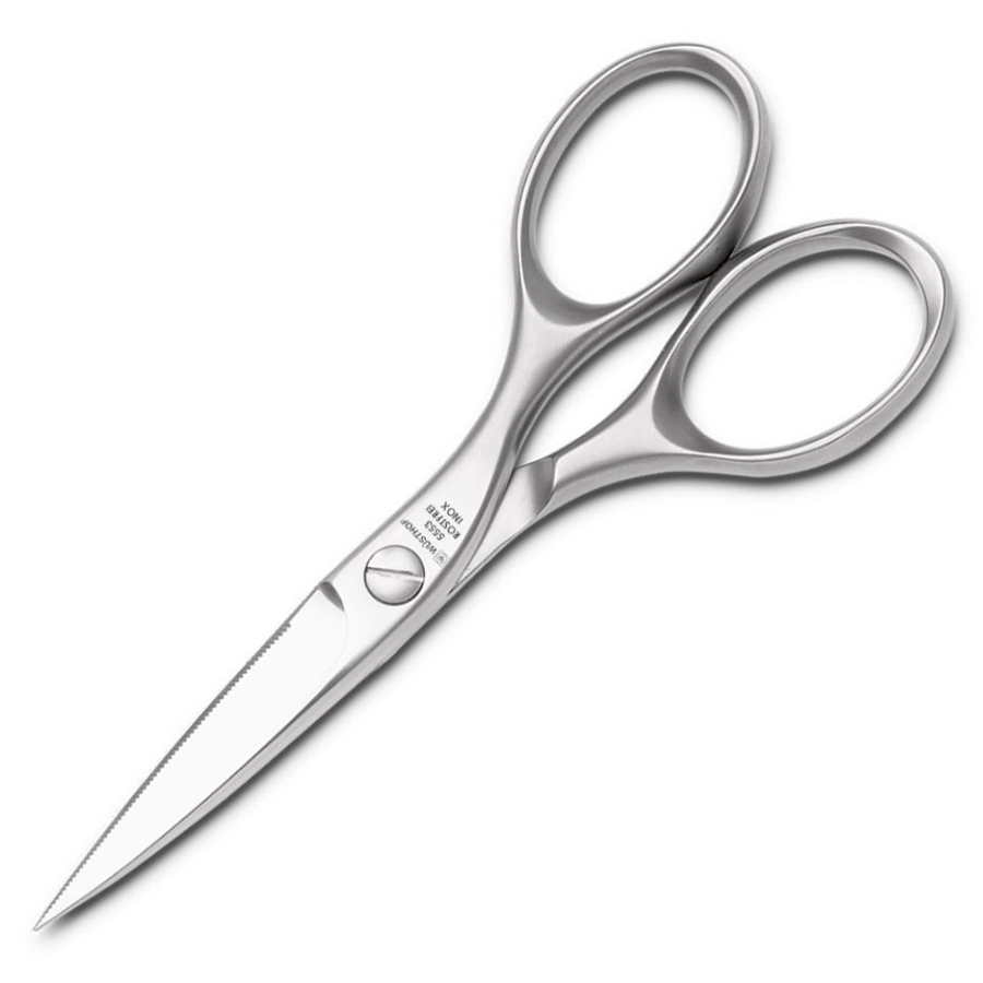 Набор кухонных ножей Classic Ikon: мусат, ножницы на деревянной подставке, 8 шт WUESTHOF W9882WUS - Вид №8