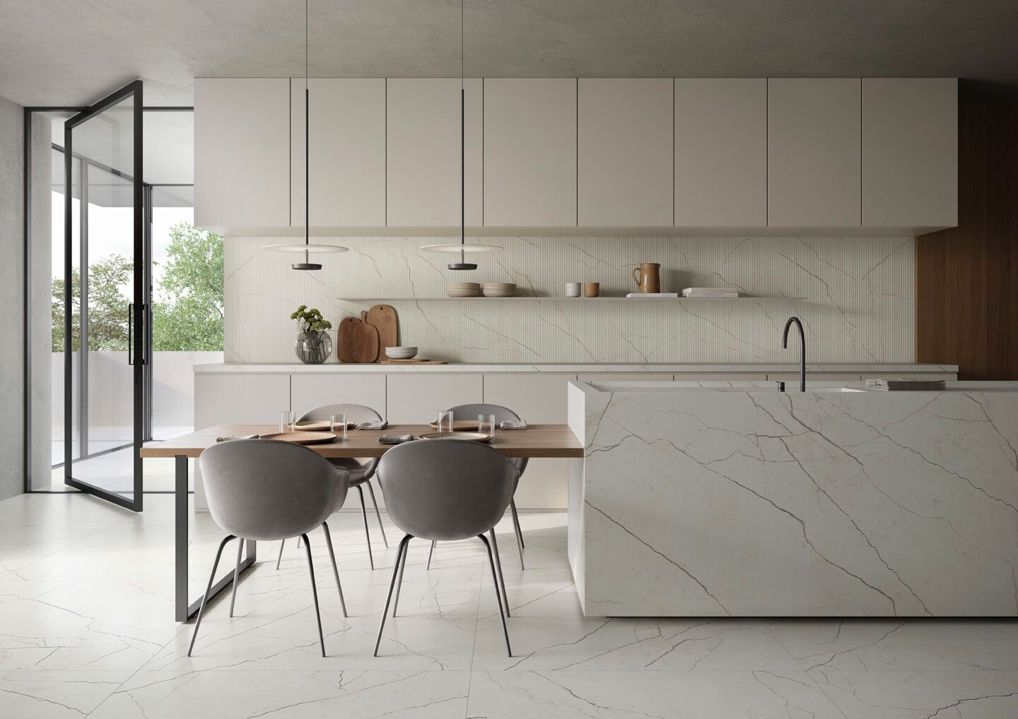 Пол / керамогранит с мраморным эффектом Casalgrande Padana MARMORA ARCH-00053241 - Вид №9