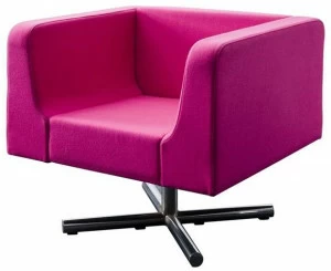 Tuna Ofis Кресло из ткани с подлокотниками H2o