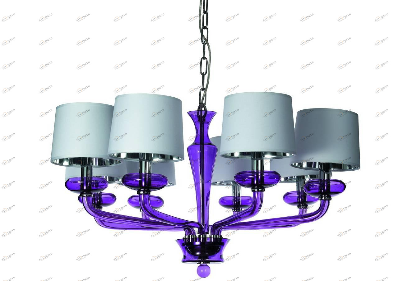 Подвесная люстра Divinare Veneto 1155/03 LM-8 DIVINARE ДИЗАЙНЕРСКИЕ, VENETO 074585 Белый 