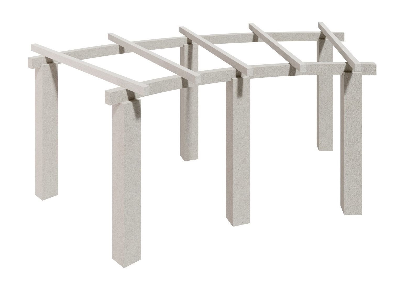 Изогнутый бетонный навес amop основы ARCH-00110569