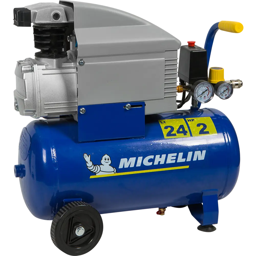 Компрессор поршневой масляный Michelin MB 2420, 24л, 170 л/мин 82457598 STLM-2003502 