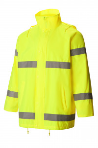 5031049 Куртка Альбатрос Плюс с подкладкой лимонная  Непромокаемая спецодежда  размер 48-50/170-176