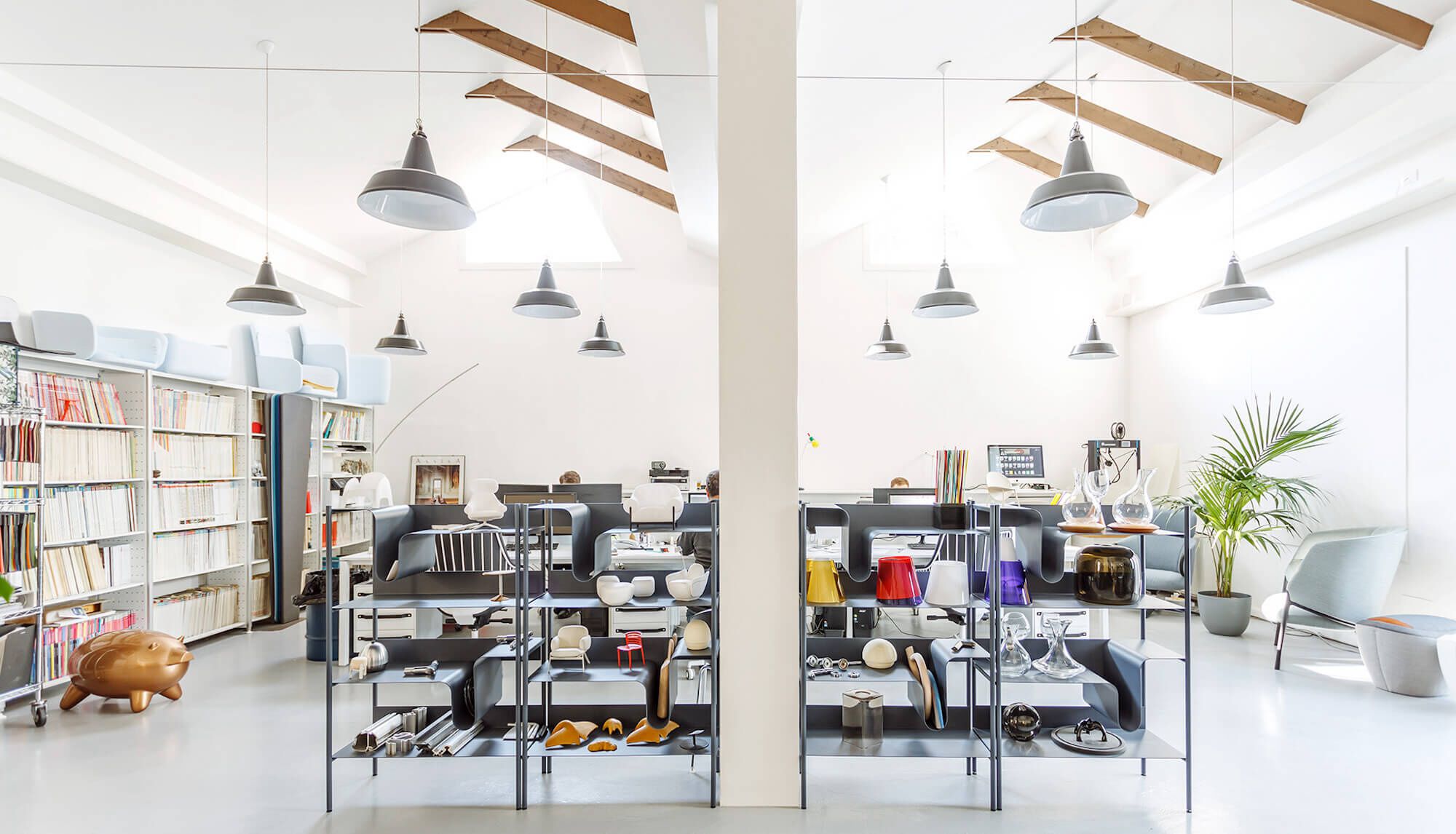 Отдельно стоящий книжный шкаф из листового металла True Design ARCH-00089193 - Вид №7