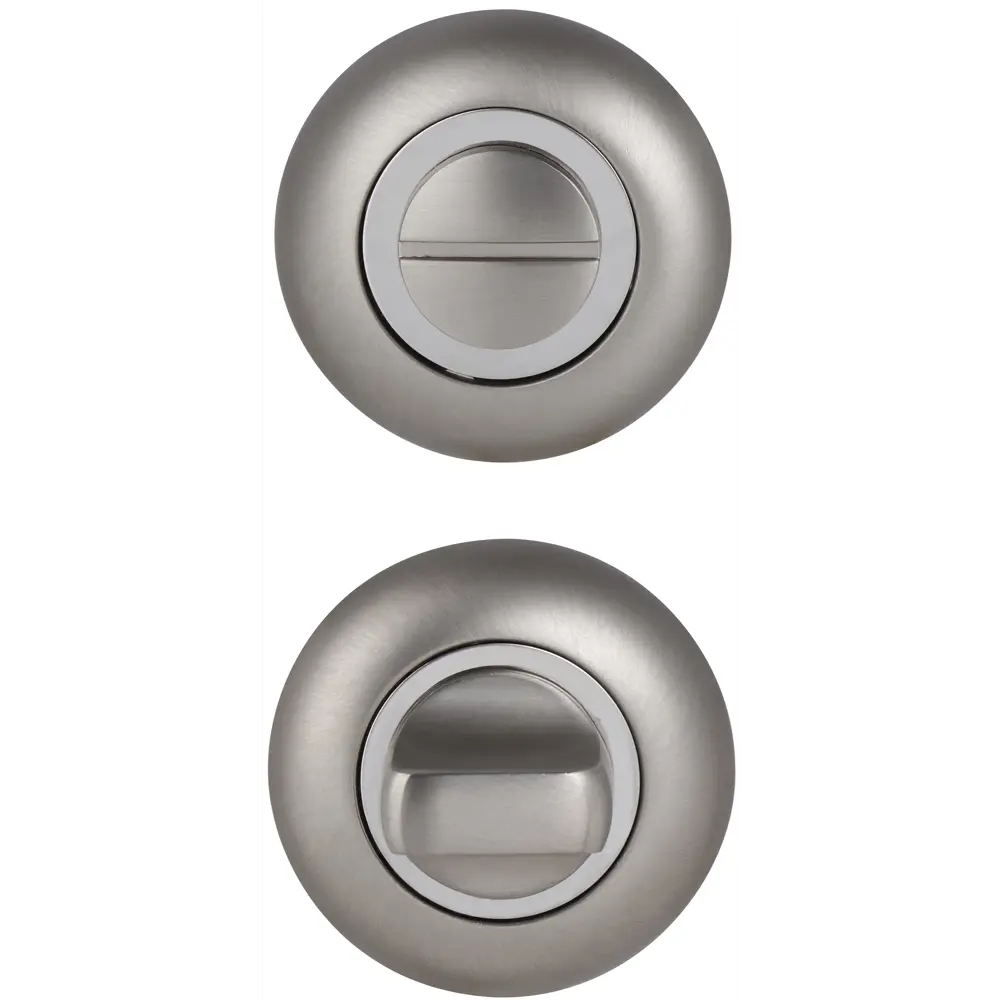 EDSON Накладка-фиксатор для межкомнатных дверей серебристый алюминий 84376131 STLM-0048827