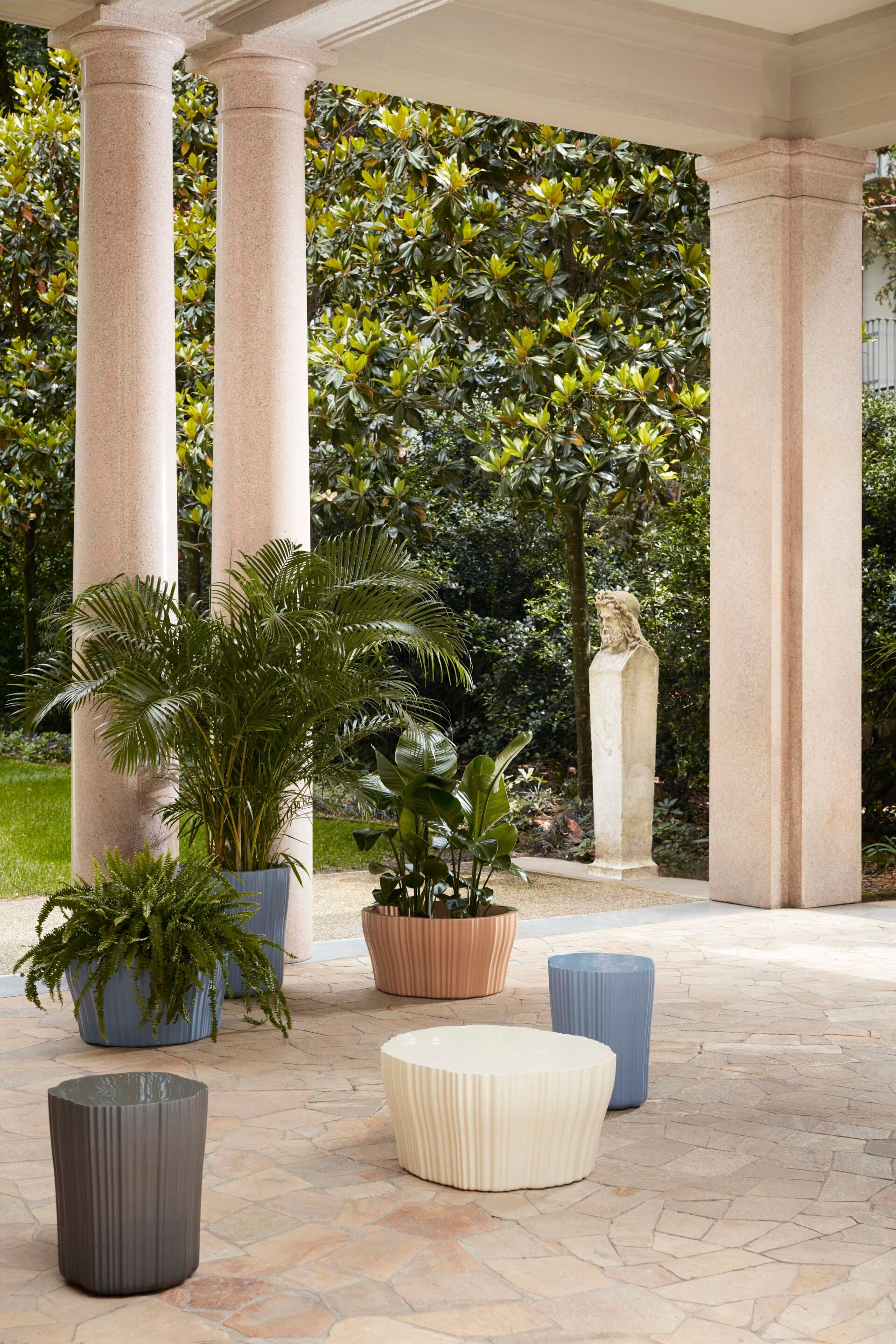 Круглый журнальный столик из переработанного материала Kartell CORTEZA ARCH-00077350 - Вид №2