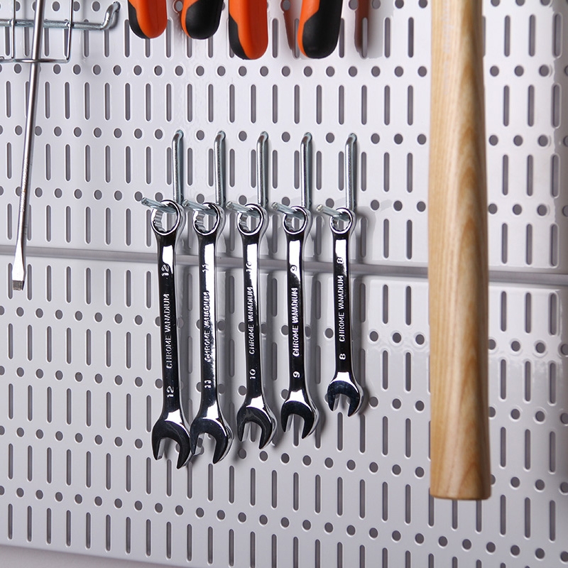 Перфорированная панель , 593х155 мм, серый LJPS0523 Public Steel Россия  - Вид №2