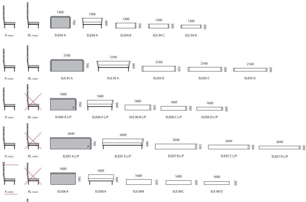 mminterier 2-х местный диван с высокой спинкой Element sun-id-1355202 - Вид №11