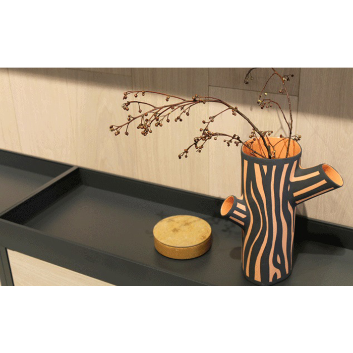 Ваза Tree Trunk M оранжевая Hay 401681 - Вид №1