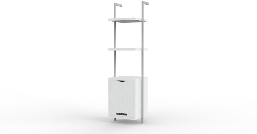 Mobilspazio Полка с креплением от пола к потолку для гостиниц Urban sun-id-1466484 - Вид №13