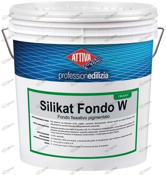 ATTIVA Пигментированная грунтовка на силикатной основе для толстых циклов Fondi ed impregnanti sun-id-1385164