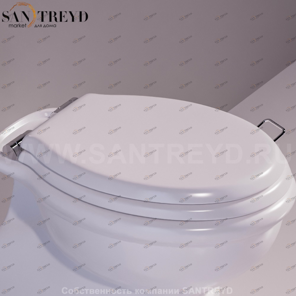 LA002D01BIANCOCR Крышка сиденье для унитаза Simas Lante